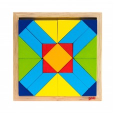 Пазл дерев'яний goki Світ форм-прямокутник Пазл дерев'яний goki Світ форм-прямокутник