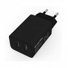Зарядний пристрій Colorway 2USB AUTO ID 2.1A (10W) black (CW-CHS015-BK) Зарядний пристрій Colorway 2USB AUTO ID 2.1A (10W) black (CW-CHS015-BK)
