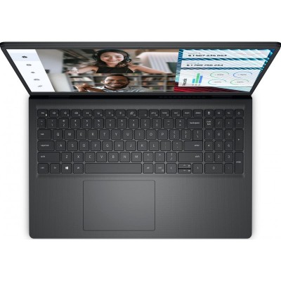 Ноутбук Dell Vostro 3520 15.6&quot; FHD AG, Intel i3-1215U, 8GB, F256GB, UMA, Lin, чорний