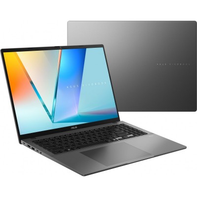 Ноутбук ASUS Vivobook S 16 S3607VA-RP014 16" WUXGA IPS, Intel i7-13620H, 16GB, F512GB, UMA, NoOS, Сірий