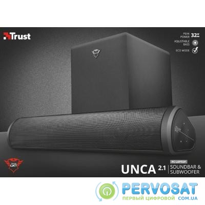 Акустическая система Trust GXT 664 Unca soundbar (22403)