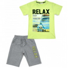 Набір дитячого одягу Breeze "RELAX" (14382-128B-green) Набір дитячого одягу Breeze "RELAX" (14382-128B-green)