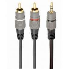 Кабель мультимедійний 3.5 Jack to 2RCA 1.5m Cablexpert (CCA-352-1.5M) Кабель мультимедійний 3.5 Jack to 2RCA 1.5m Cablexpert (CCA-352-1.5M)