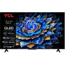 Телевізор 50" TCL QLED 4K 60Hz Smart Google TV Black