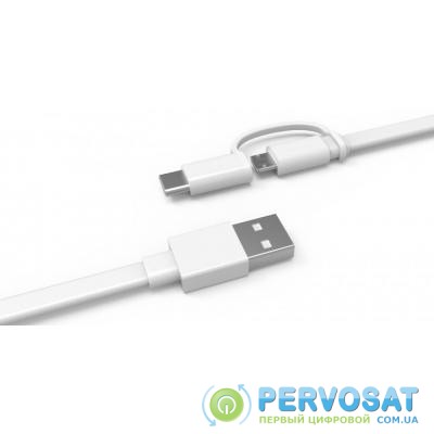 Дата кабель USB 2.0 AM to Micro 5P + Type-C 1.5m AP55S Huawei (4071417)