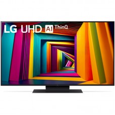 Телевізор 43" LG UHD 4K 60Hz Smart WebOS Black