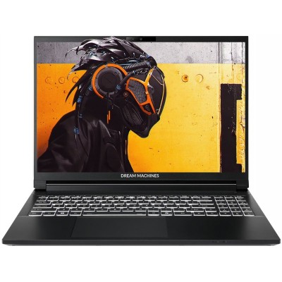 Ноутбук Dream Machines RT5050-15 15.6FHD+ IPS, AMD AI 9 HX 370, 32GB, F2TB, NVD5050-8, DOS, чорний