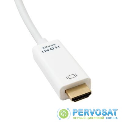 Кабель мультимедийный DisplayPort to HDMI 2.0m EXTRADIGITAL (KBD1669)