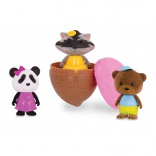 Набір фігурок Li`l Woodzeez Bobblehead S3, 3од Набір фігурок Li`l Woodzeez Bobblehead S3, 3од