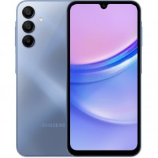 Смартфон Samsung Galaxy A15 (A155) 6.5" 8/256ГБ, 2SIM, 5000мА•год, синій Смартфон Samsung Galaxy A15 (A155) 6.5" 8/256ГБ, 2SIM, 5000мА•год, синій