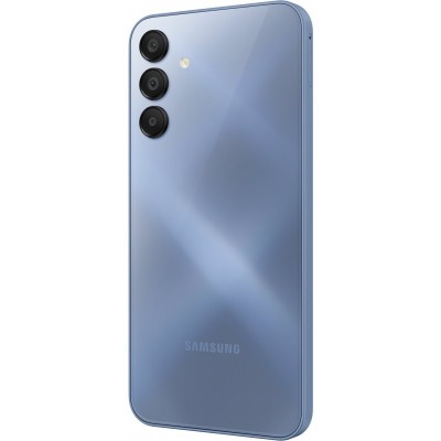 Смартфон Samsung Galaxy A15 (A155) 6.5&quot; 8/256ГБ, 2SIM, 5000мА•год, синій