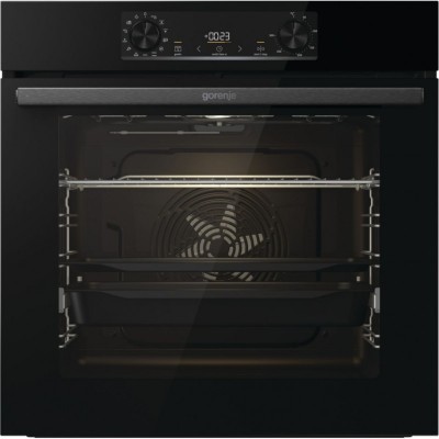 Комплект Gorenje (духовка електрична BOS6737E06BG + поверхня індукційна GI6401BSC), 743032, чорн