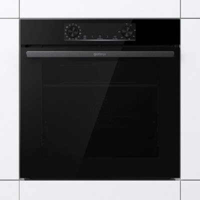 Комплект Gorenje (духовка електрична BOS6737E06BG + поверхня індукційна GI6401BSC), 743032, чорн