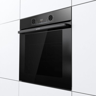 Комплект Gorenje (духовка електрична BOS6737E06BG + поверхня індукційна GI6401BSC), 743032, чорн