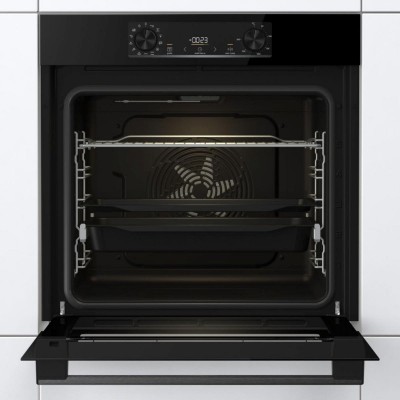 Комплект Gorenje (духовка електрична BOS6737E06BG + поверхня індукційна GI6401BSC), 743032, чорн