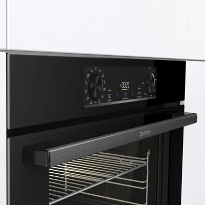 Комплект Gorenje (духовка електрична BOS6737E06BG + поверхня індукційна GI6401BSC), 743032, чорн
