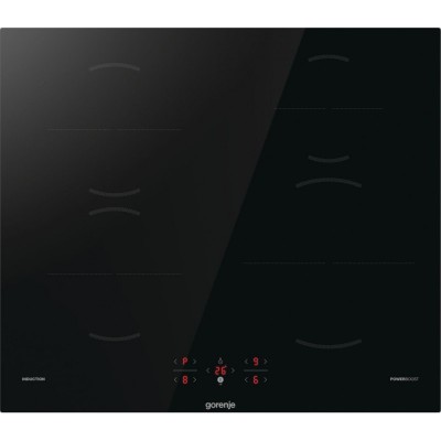 Комплект Gorenje (духовка електрична BOS6737E06BG + поверхня індукційна GI6401BSC), 743032, чорн