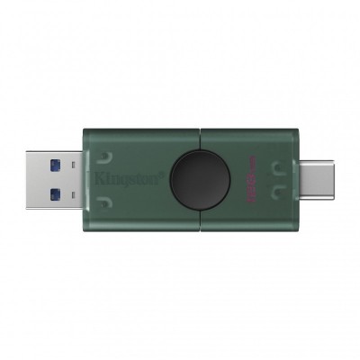Накопичувач Kingston  128GB USB 3.2 Type-A + Type-C DT DuoG2
