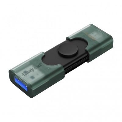 Накопичувач Kingston  128GB USB 3.2 Type-A + Type-C DT DuoG2 Накопичувач Kingston  128GB USB 3.2 Type-A + Type-C DT DuoG2