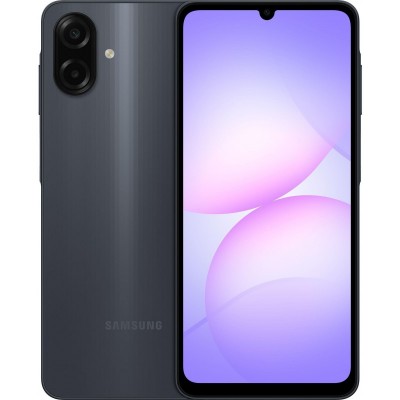 Смартфон Samsung Galaxy A07 (A075) 6.7" 4/128ГБ, 2SIM, 5000мА•год, чорний