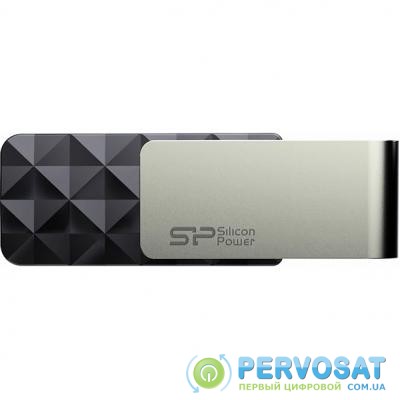 USB флеш накопитель Silicon Power 32GB BLAZE B30 USB 3.0 (SP032GBUF3B30V1K)