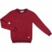 Кофта NA в'язана з косами (AFB1033-128B-red)