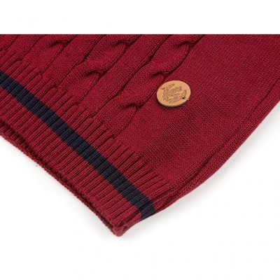 Кофта NA в'язана з косами (AFB1033-128B-red)