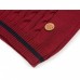 Кофта NA в'язана з косами (AFB1033-128B-red)