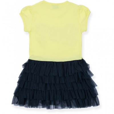 Плаття Breeze з багатошаровою спідницею "Dance" (8754-98G-yellow)