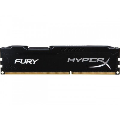 Пам’ять до ПК Kingston DDR3 1600 4GB HyperX Fury Black