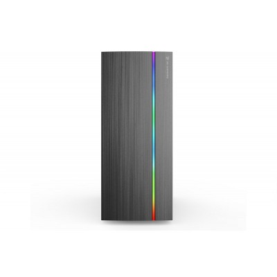 Корпус 2E GAMING SPARGO (GX910) MidT, 2xUSB3.0, ARGB стрічка, акрил (бічна панель), без БЖ, чорний