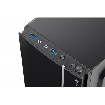 Корпус 2E GAMING SPARGO (GX910) MidT, 2xUSB3.0, ARGB стрічка, акрил (бічна панель), без БЖ, чорний