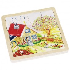 Пазл багатошаровий goki Пори року 57684G Пазл багатошаровий goki Пори року 57684G