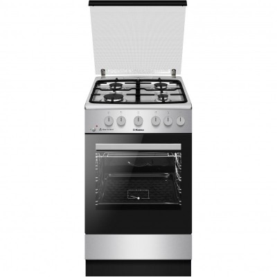 Плита газова Hansa, 50x60см, 71л, чавун, газ контр., нержавіюча сталь