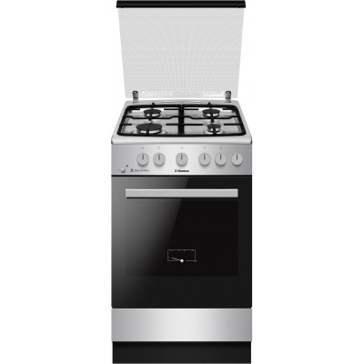 Плита газова Hansa, 50x60см, 71л, чавун, газ контр., нержавіюча сталь