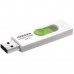 USB флеш накопитель A-DATA 128GB UV320 White/Green USB 3.1 (AUV320-128G-RWHGN)