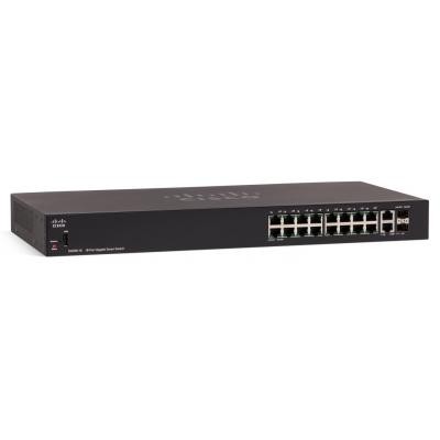Комутатор мережевий Cisco SG250-18-K9-EU