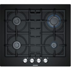 Вбудовувана газова варильна поверхня Siemens EN6B6PO90R - Ш-60см./4 конфорки/чавун/чорний
