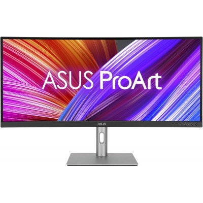 Монітор Asus 34.1&quot; ProArt PA34VCNV 2xHDMI, 2xDP, USB-C, 2xUSB, RJ45, MM, IPS, 3440x1440, 21:9, sRGB 100%, CURVED, AdaptiveSync, HAS, HDR10