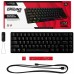 Клавіатура механічна HyperX Alloy Origins 65 67key, Red, USB-A, EN/RU, RGB, чорний