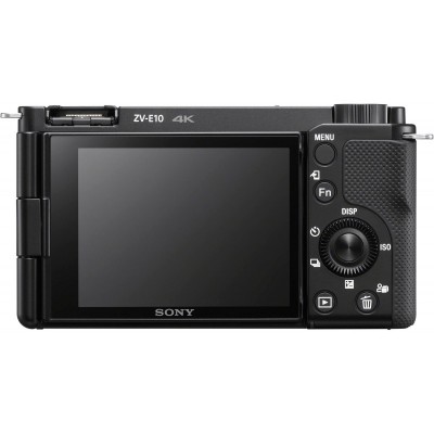 Цифр. фотокамера Sony Alpha ZV-E10 body black