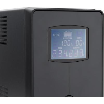 Источник бесперебойного питания Vinga LCD 1200VA metal case (VPC-1200M)