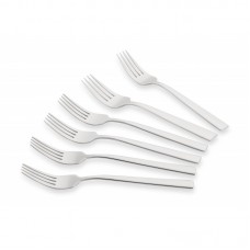 Набір столових виделок Ardesto Black Mars Vanessa 6 пр., нержавіюча сталь Набір столових виделок Ardesto Black Mars Vanessa 6 пр., нержавіюча сталь