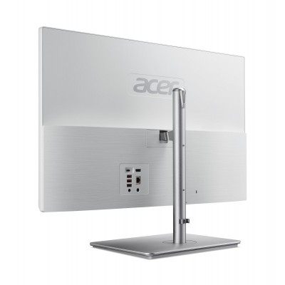 Комп'ютер персональний моноблок Acer Aspire C27-195ES 27" FHD Intel U7-155U, 32GB, F1TB, UMA, WiFi, кл+м, 3р, без ОС, сірий