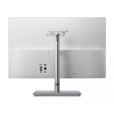 Комп'ютер персональний моноблок Acer Aspire C27-195ES 27" FHD Intel U7-155U, 32GB, F1TB, UMA, WiFi, кл+м, 3р, без ОС, сірий