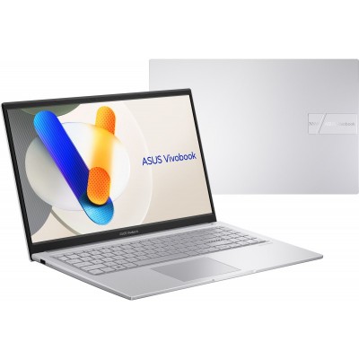 Ноутбук ASUS Vivobook 15 X1504VA-BQ2467 15.6" FHD IPS, Intel i3-1315U, 8GB, F512GB, UMA, NoOS, Сріблястий