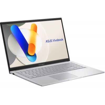 Ноутбук ASUS Vivobook 15 X1504VA-BQ2467 15.6" FHD IPS, Intel i3-1315U, 8GB, F512GB, UMA, NoOS, Сріблястий