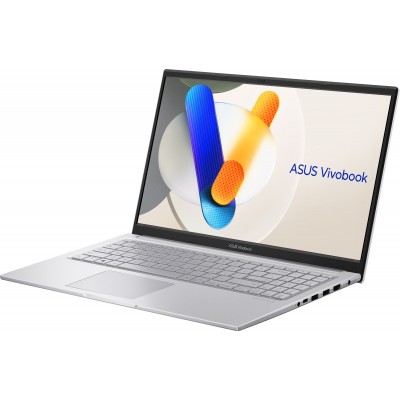 Ноутбук ASUS Vivobook 15 X1504VA-BQ2467 15.6" FHD IPS, Intel i3-1315U, 8GB, F512GB, UMA, NoOS, Сріблястий