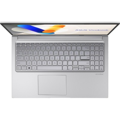 Ноутбук ASUS Vivobook 15 X1504VA-BQ2467 15.6" FHD IPS, Intel i3-1315U, 8GB, F512GB, UMA, NoOS, Сріблястий