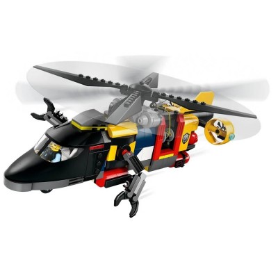 Конструктор LEGO City Ремікс вертольотів, пожежних машин і підводних човнів